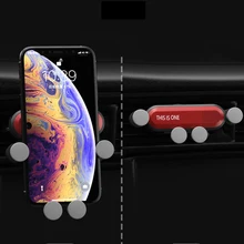 Гравитационный Невидимый Автомобильный держатель для телефона с орнаментом, универсальный автомобильный держатель с креплением на вентиляционное отверстие, подставка для мобильного телефона, автомобильные аксессуары