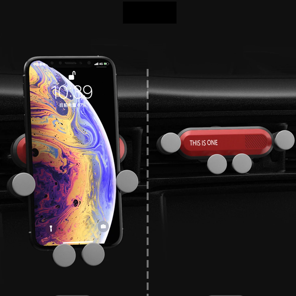 

Gravity Invisible Car Phone Holder Ornament Universal Automotive Air Vent Mount Clip Mobile Phone Stand Bracket Car Accessories