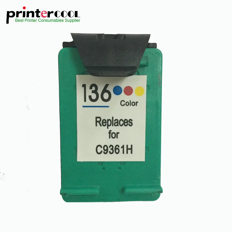 Einkshop 136 переработанный чернильный картридж для hp Officejet 6213 Deskjet 5443 Photosmart 2573 C3183 кгс