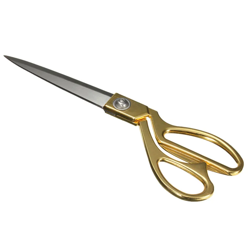 

The Best Price 10.5'' Gold Stainless Steel Tailor Scissors Dress Making Craft Shear Cutter Tool Excellent Quality