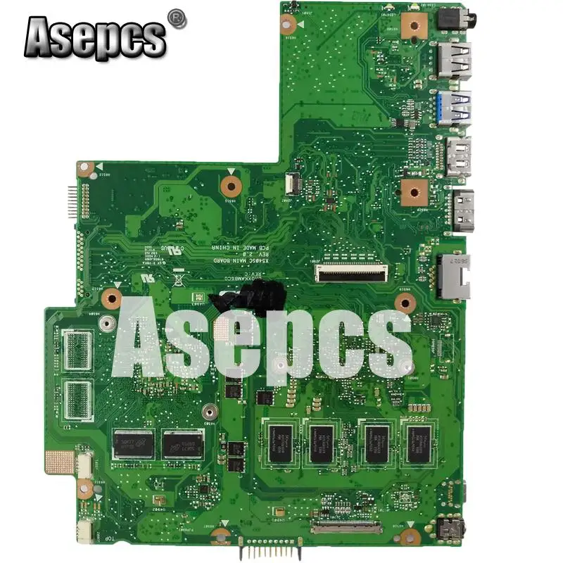 Asepcs X540SC محمول اللوحة الأم ل ASUS X540SC X540S X540 اختبار اللوحة الأصلية 4G RAM N3050 وحدة المعالجة المركزية