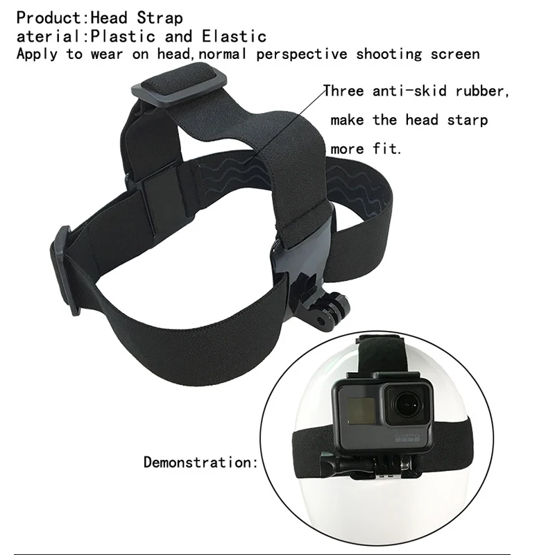 Головной ремень StrapTripod Адаптер для крепления ОЗУ Sony RX0 Gopro hero 7 black Go pro 6 5 4 yi 4k