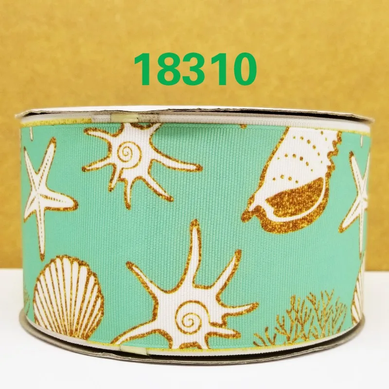 18310 50 ярдов мультфильм напечатанный grosgrain ленты 18316 - Цвет: 18310