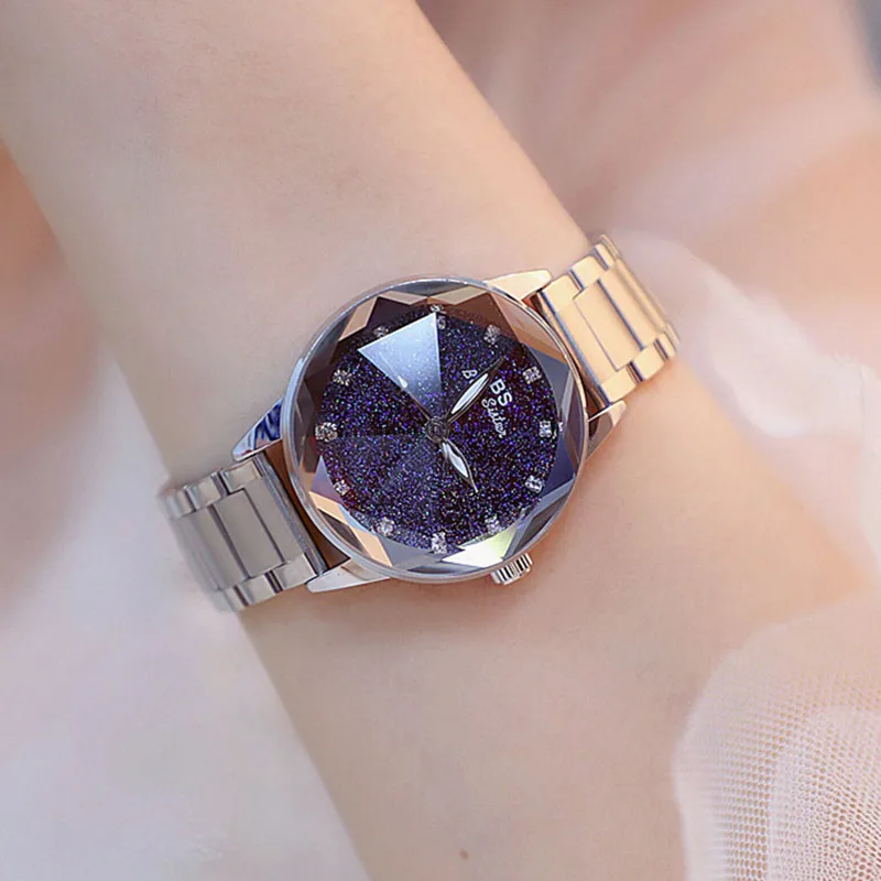 

New Hot Link List Gold and Silver Rose Gold Roman Digital Rhinestone Dial Watch Women's Watch Fashion & Casual Chronograph