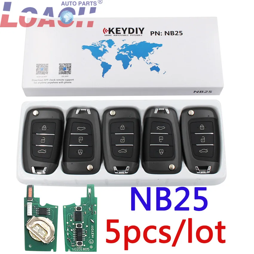 KEYDIY 5 шт./лот NB25 многофункциональный универсальный пульт дистанционного управления для KD900 KD900+ URG200 nb-серия дистанционного управления