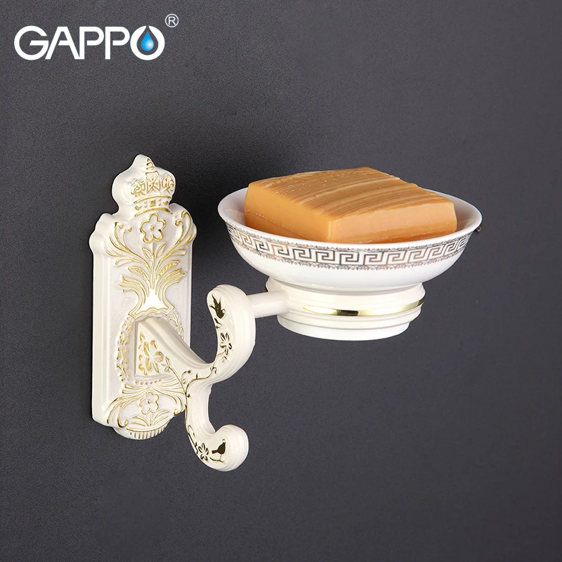 

GAPPO 1 set Wall-mount Zinc-alloy Soap Dish Holder restroom Soap Basket Soap Box Dish Holder Bathroom accessoriesG3502