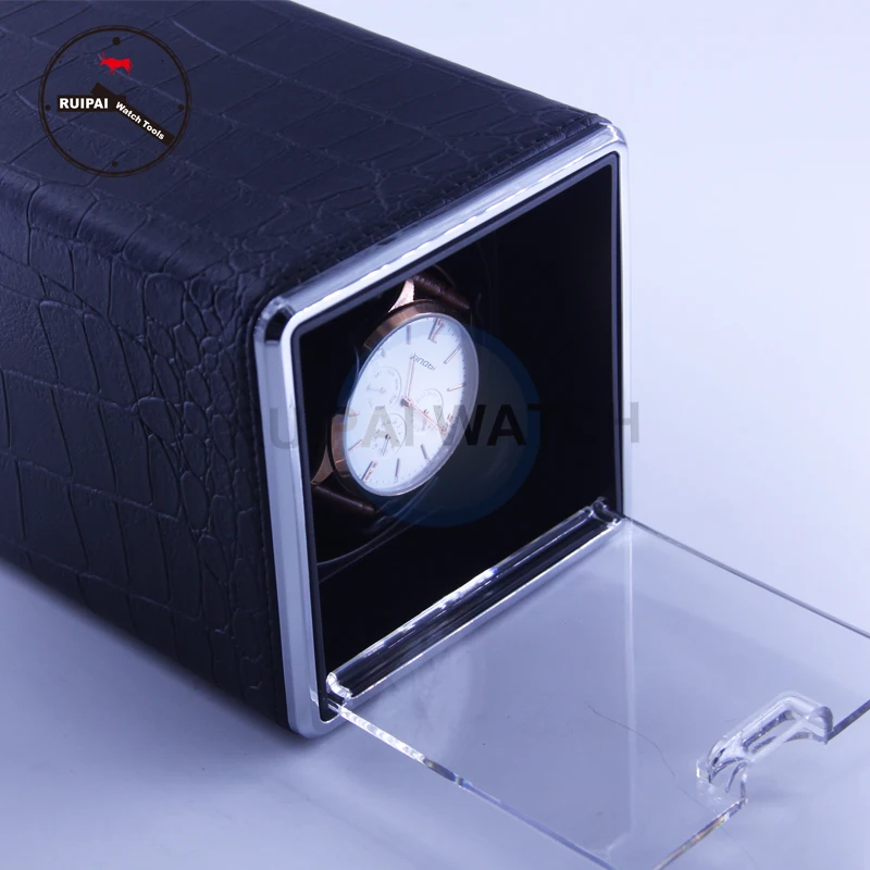 Buy Portable Leather Watch Winder 3 Modes Mechanical