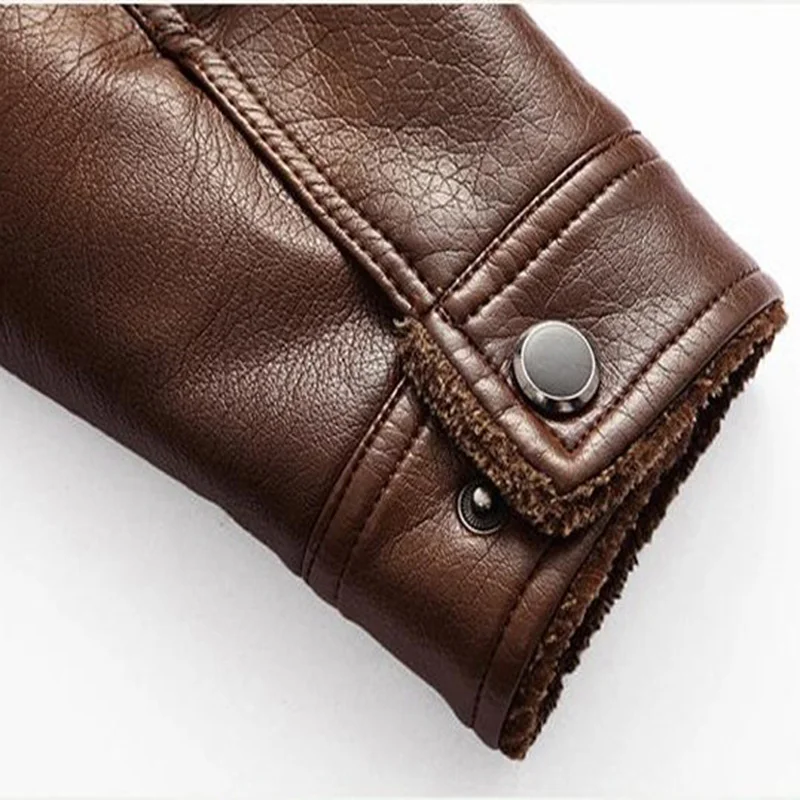 Best  XingDeng PU Brand High Leather Jacket Men Coats plus 5XL Quality Outerwear Men Business Winter Faux