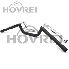 Uinversal мотоцикл 7/" 22 мм М тяга руль винтажная высокая посадка Ручка Бар для harley кафе гонщик Старая школа