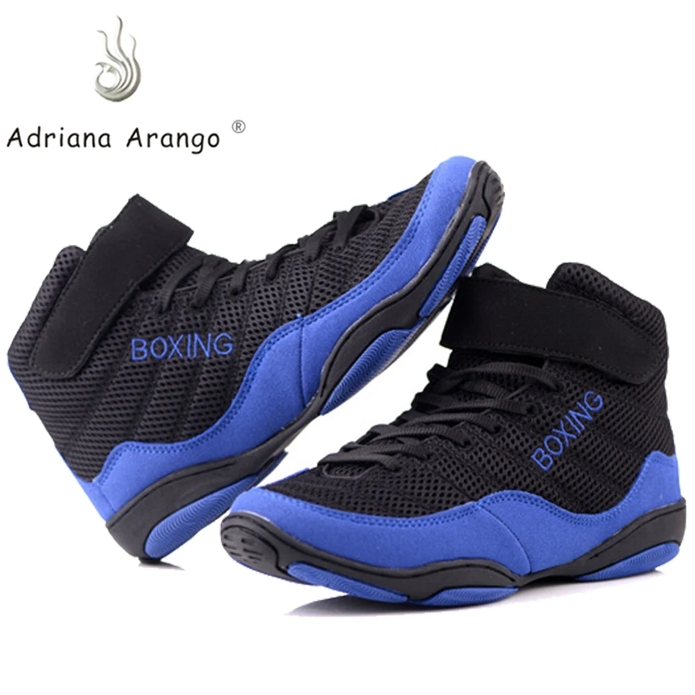 

Adriana Professional Boxing Shoes 36-45 Size Gym Comfortable Breathable Weightlifting Non-skid Wrestling Shoes for Men and Women