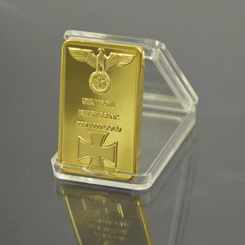 WR 24 k gold bar уникальные подарки Саудовская Аравия 999,9 Позолоченные Металлические ремесла золотые бары художественные ремесла для домашнего декора и ремесел