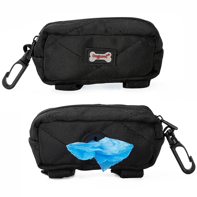 Hoomall 1pc Er Bag Holder With 15pcs Waste Bags Dog Leashes Hoomall 1pc Er Bag Holder With 15pcs Waste Bags Dog Leashes Dispenser Distributor Outdoor