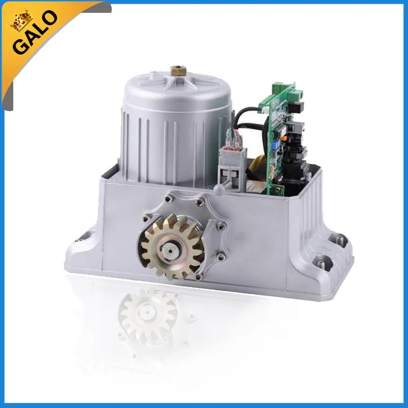 Sale GALO AC110 AC220 Electric rolling/sliding gate actuator motor opener with remote control and alarm system move 1800KG Gate 4