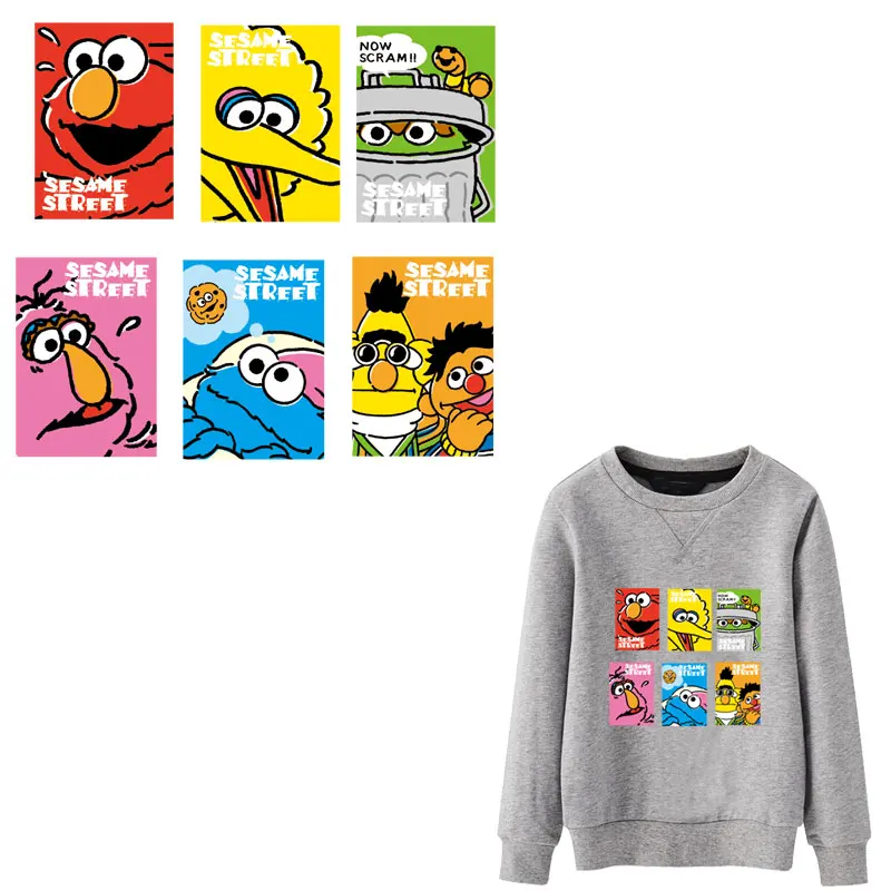 

fashion splice kawii patch iron on transfer patches for clothing kid cartoon thermal stickers transfert thermocollants t-shirt
