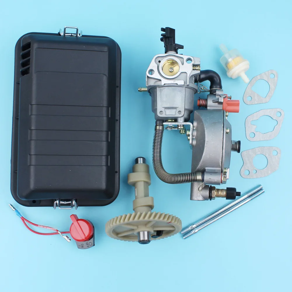 Vergaser Kit mit Luftfilter Zündspule  Starter für Honda GX340 GX390 Motor 