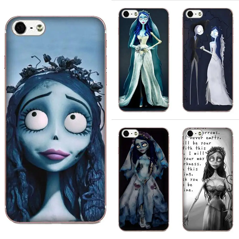 

Soft TPU Cell Case Tim Burton Corpse Bride For Samsung Galaxy Note 5 8 9 S3 S4 S5 S6 S7 S8 S9 S10 mini Edge Plus Lite