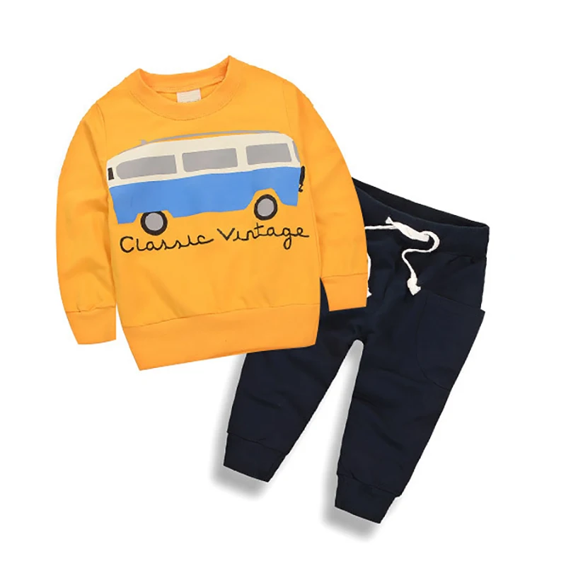 

1-10Years Children Clothing Spring Autumn Kids Clothes Boys Clothing Set Baby Boys Sports Suits Toddler Long Sleeve + Pants