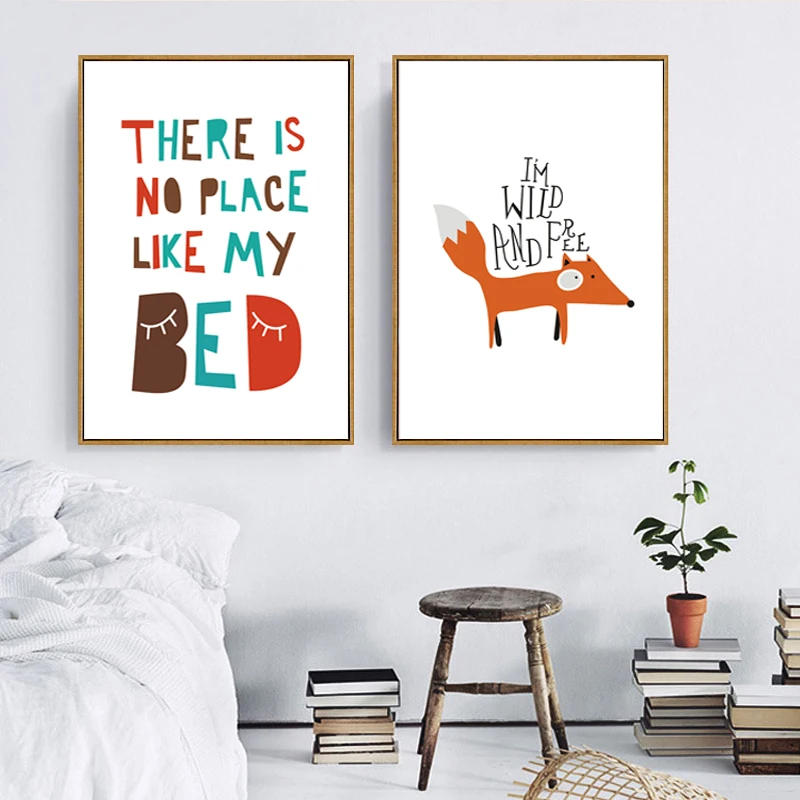 fox nursery decor
