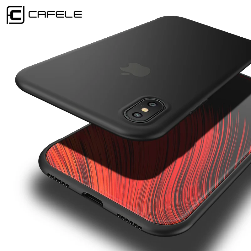 

Cafele Matte TPU Case for iPhone 8 Ultra-thin 0.6mm Comfortable Soft Case Cover for iPhone 8 Anti-fingerprint