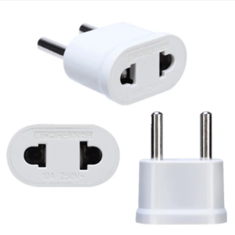 

5pcs US Japan CN EU KR Plug Adapter US To EU European Euro KR American Chinese Travel Power Adapter Plug Outlet Electric Socket