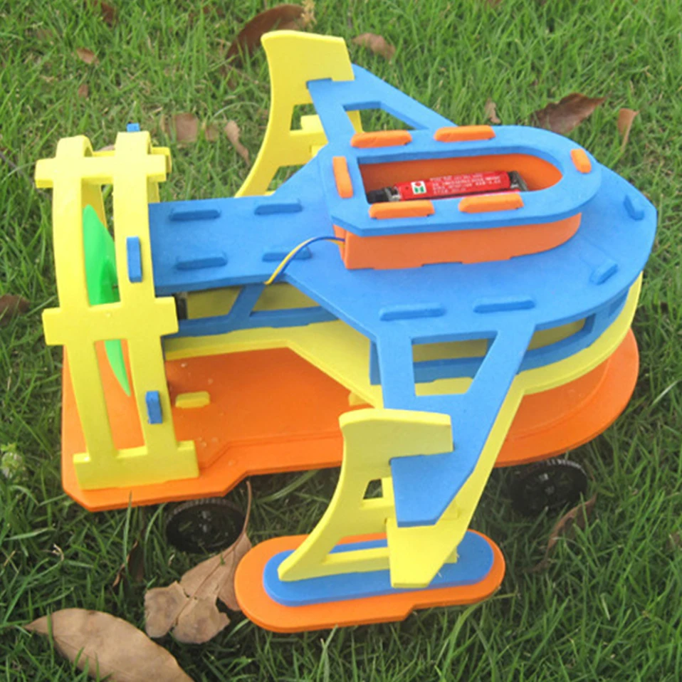 

Amphibious ship science experiment model toys creative technology manual model
