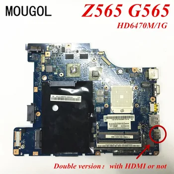 

MOUGOL A+ Quality mainboard For Lenovo Z565 G565 Laptop motherboard HD6470M/1G double version LA-5754P 100% Tested