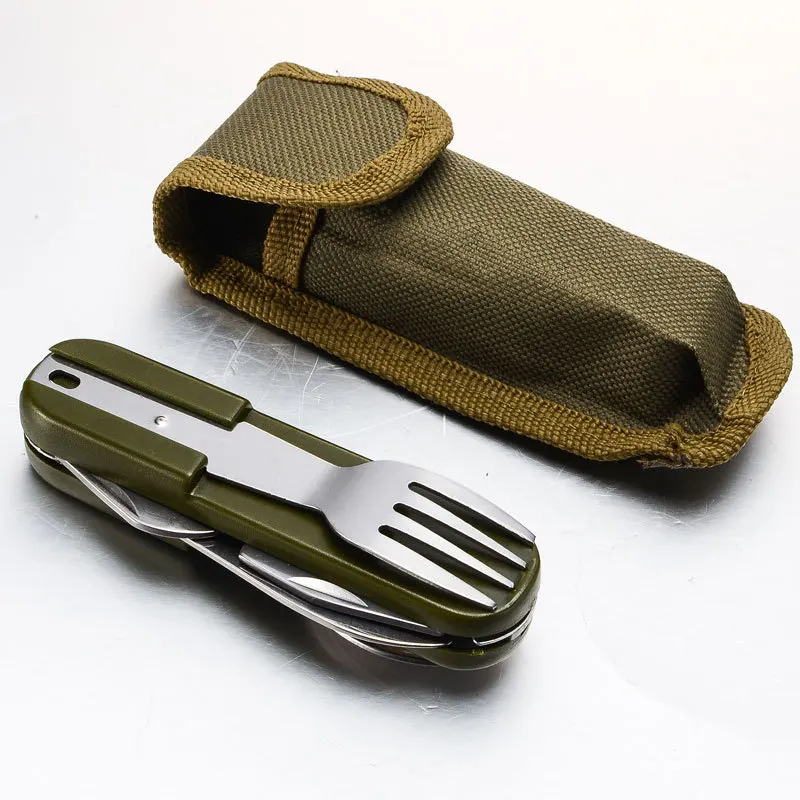 

Outdoor articles Camping utensils Stainless steel material Multipurpose Multi-function Field Exploration outdoors
