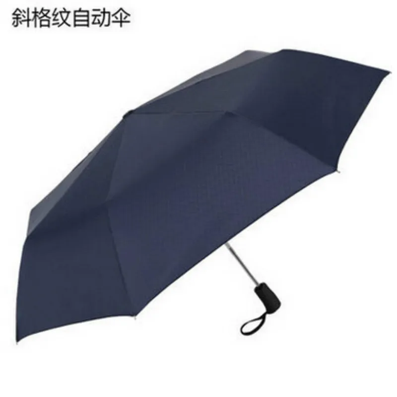 Полностью автоматический зонт синий складной для мужчин|fully automatic umbrella|automatic