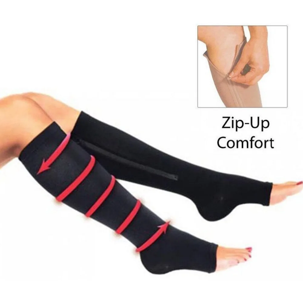 1 Pair Compression socks Women Slim Sleeping Beauty Leg Shapper