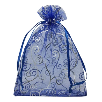 

100pcs 4x6 Inches Drawstrings Organza Gift Candy Bags Wedding Favors Bags