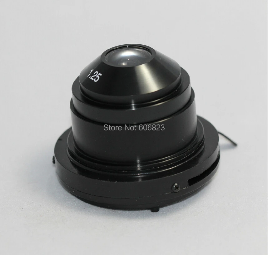 

NEW CONDENSER FOR COMPOUND MICROSCOPES 1.25 N.A