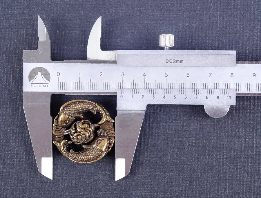 10 шт. 30 мм античная латунь Западный Карп Рыба седло ручной работы Кончо Винт Назад
