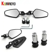 ケミ moto 7/8 "22 ミリメートルユニバーサル moto rcycle ミラー moto バックミラーバーエンドミラー Bmw kawasaki 用ホンダ Retroviseur moto