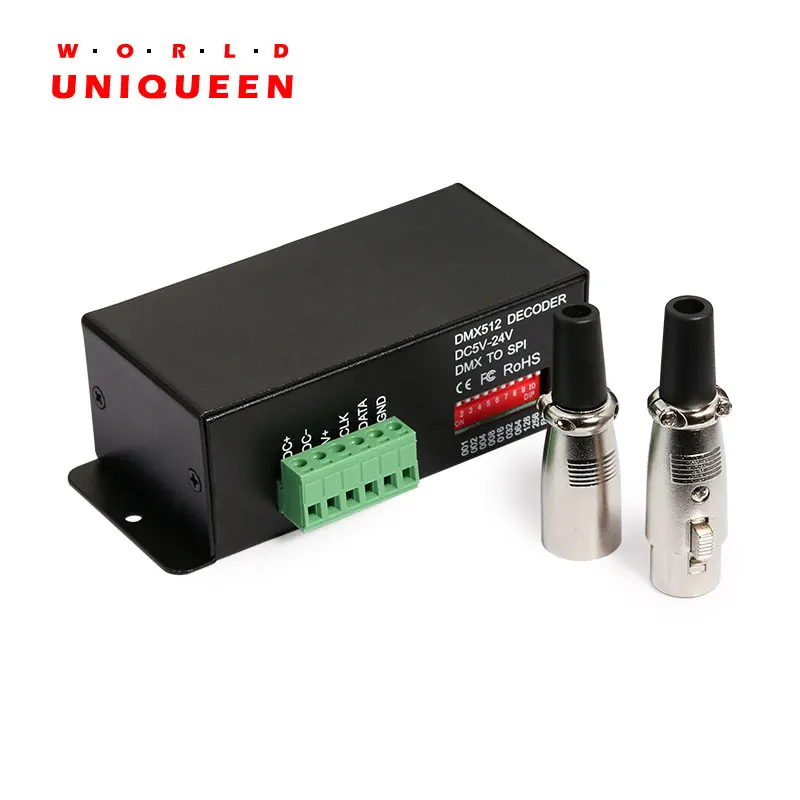 DC5V 24V DMX512/1990 входной сигнал DMX512 технические данные светодиодный контроллер с