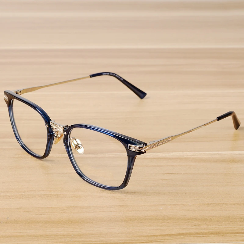Alloy Glasses Frame Full rim Square Myopia Prescription Eyeglasses  Male Metal Full Optical Frame Eyewear glasses frame 87008