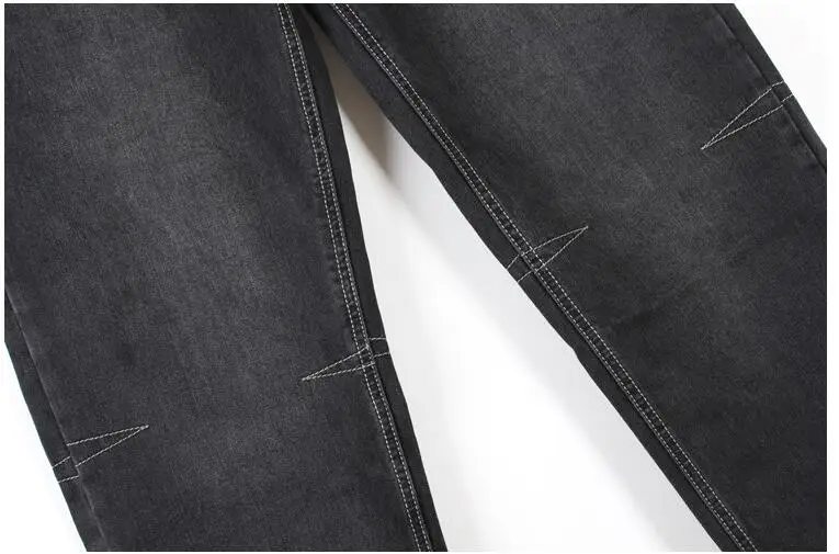 Хип-хоп гарем джинсы джинсовые штаны мужские Модные джинсы Брендовые Свободные мешковатые уличные черные брюки мужские джинсы размера плюс 30-46