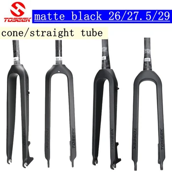 

Full Carbon fiber MTB Bike Fork 26 / 27.5 / 29 er Mountain Bicycle Forks cone / straight tube front fork parts