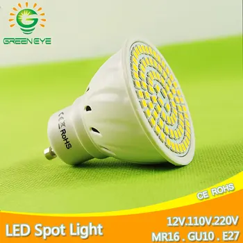 

MR16 E27 GU10 Bombillas LED Bulb 220V/110V AC 4W 6W 8W SMD 2835/5730 LED Spotlight Bulb Spot Light Ampoule Lampara Lampada GU5.3