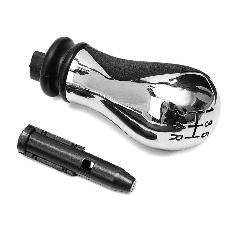 5 Speed Manual Car Gear Shift Knob with Gear Shift Knob Sleeve Adapter