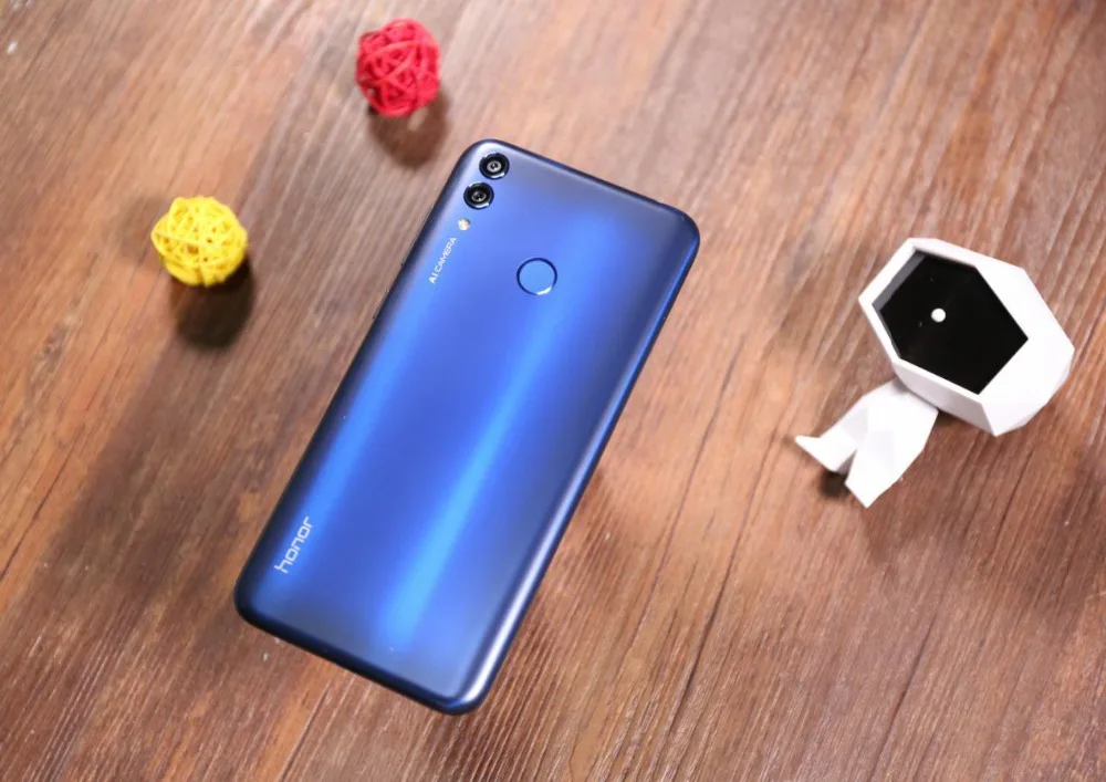 Honor 8C, 4G, LTE, мобильный телефон, четыре ядра, Android 8,1, 6,26 дюймов, iPS, 1520x720, 4 Гб ram, 128 ГБ rom, 4000 мАч, отпечаток пальца