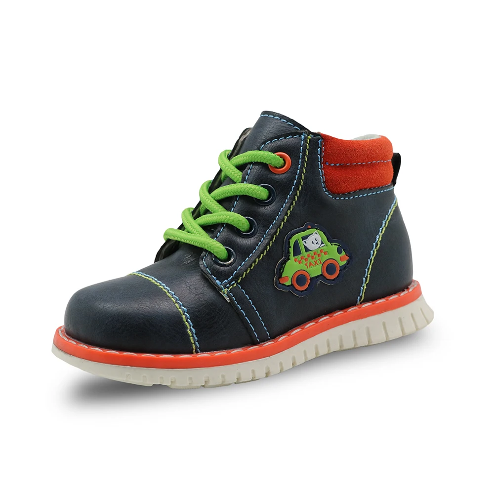 Демисезонные детские ботинки Apakowa из искусственной кожи на молнии|toddler boy boots|boys