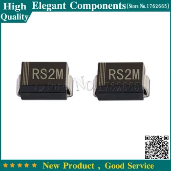 

2000PCS FAST RECOVERY RECTIFIER RS2M FR207 rs2m SMD SMA fr207 DO-214AC
