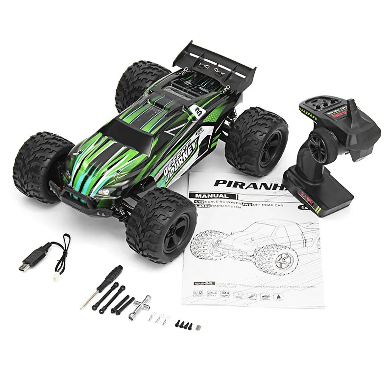 Высокое качество rc автомобиль pengxiang 9202 2.4 г 1/12 Весы 4WD высокое Скорость 40 км/ч