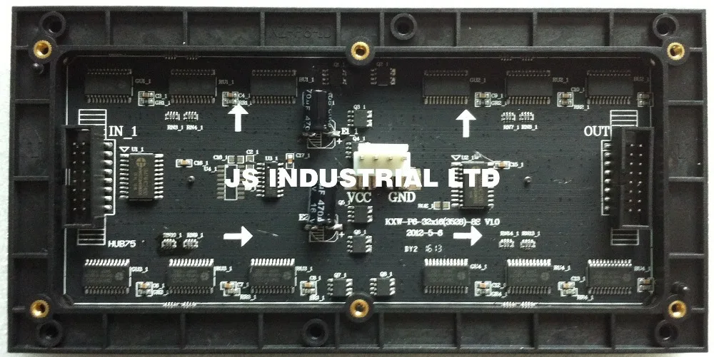 P6 внутренний SMD 3in1 полный Цвет Led Панель Дисплей модуль 1/8 сканирования-192*96 мм