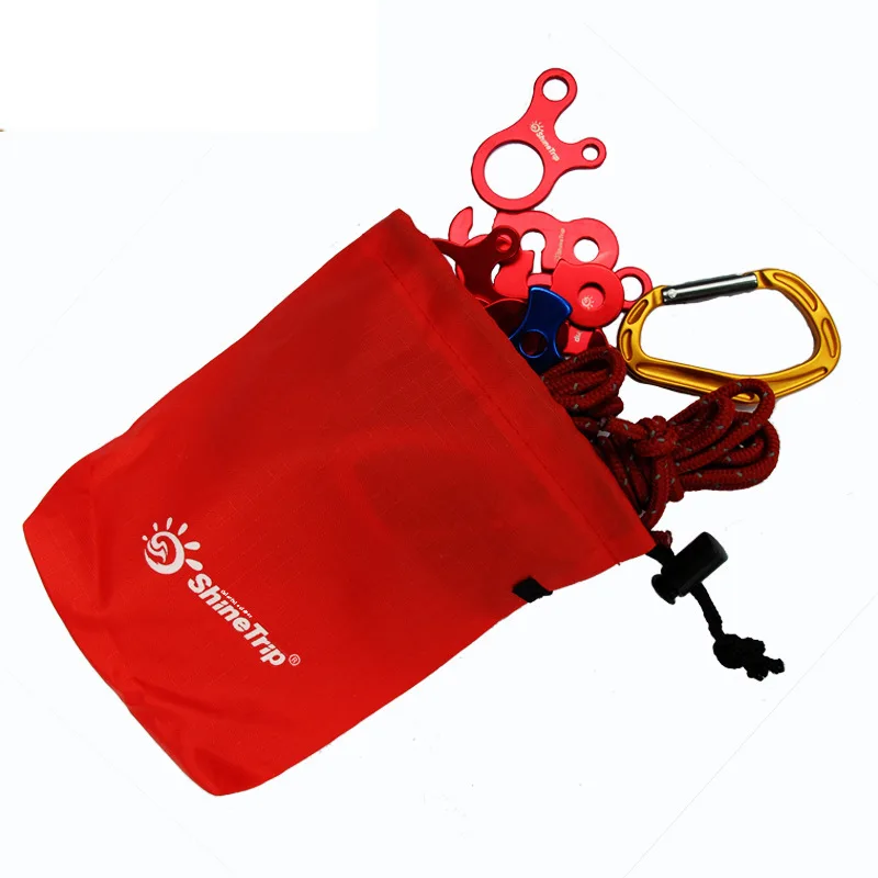 

Outdoor equipment receiving bag sundries wind rope buckle small accessories finishing portable pocket staff hiking edc gear