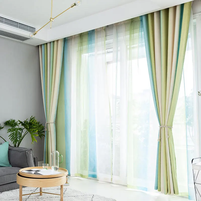 Горячая Распродажа, тюлевые занавески s на окно для спальни гостиной, современная роскошная драпированная занавеска с кисточками, прозрачный тюль, разноцветный - Цвет: Green Tulle