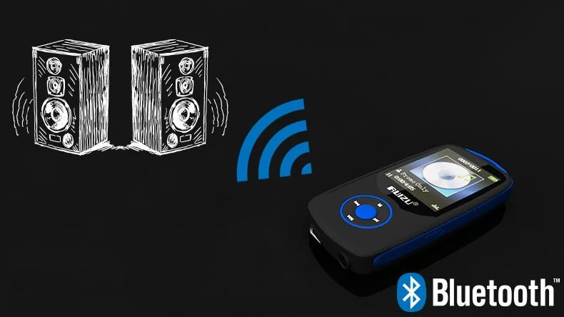 RUIZU X06 Hifi Мини Mp3-плеер Bluetooth FM 8 ГБ 1.8 Inch TFT ЖК-Экран Высокого Качества Без спикер для рук Потерь Спорт электронная книга MP3 Music плееры