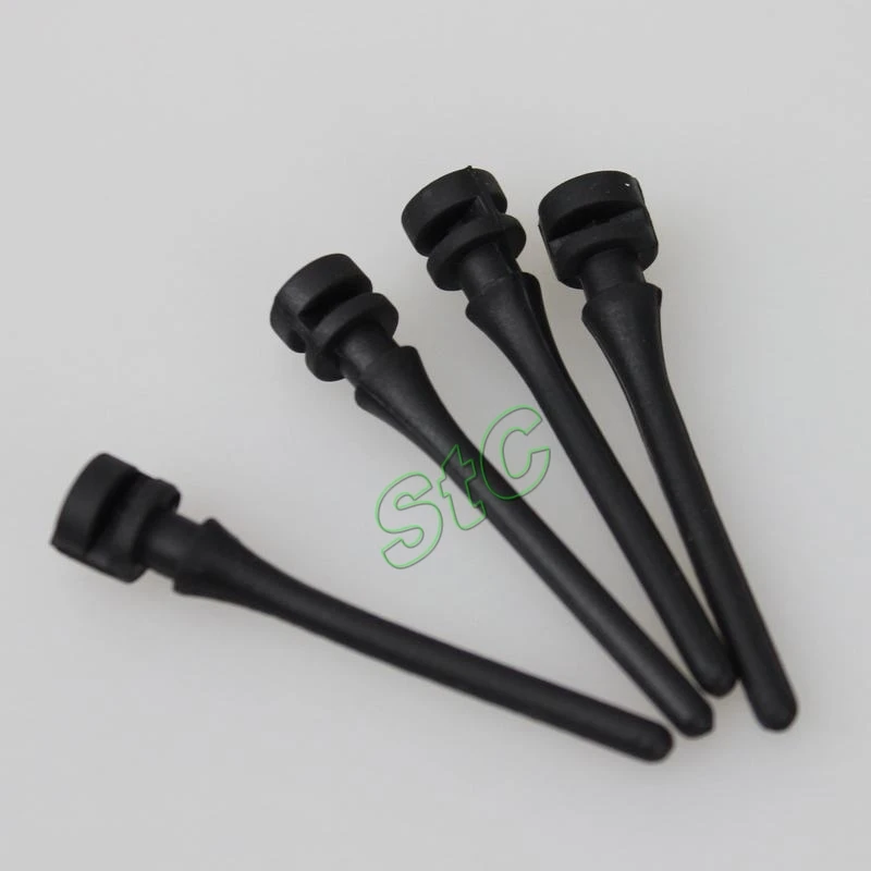 20 PCS Gdstime Screw Pin Rivet Rubber PC Fan Anti Vibration Mount