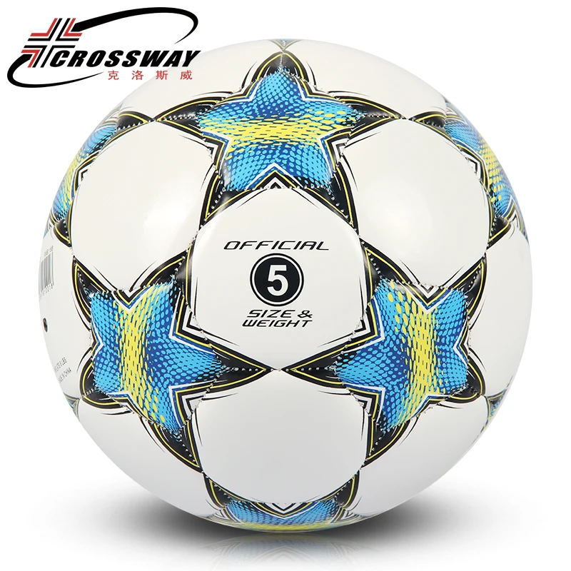 

CROSSWAY ZQ-522 Size 5 PU Football For Match Training Match Soccer Ball Professional Five-a-side Football Goal Soccer Balls