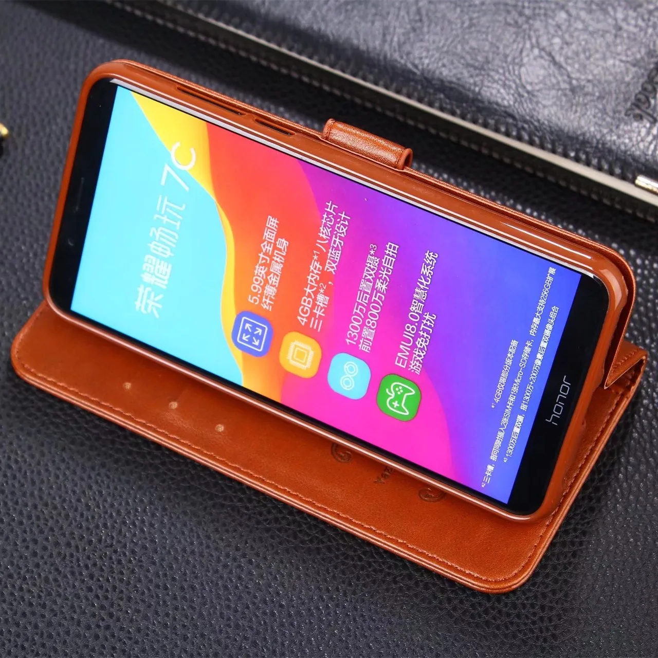 Чехол AZNS из искусственной кожи для Huawei Honor 7C 5 7 дюйма Pro 99 дюйма|Бамперы| |